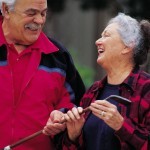 Elderly couple - love and intimacy