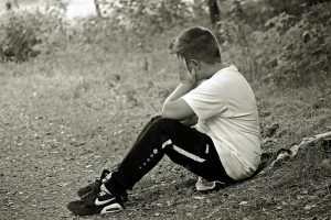 Upset boy | Anxiety in children